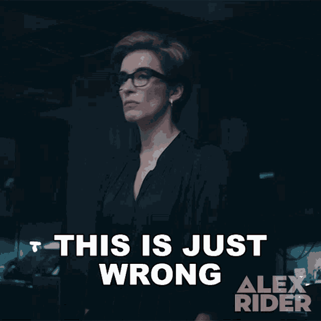 This Is Just Wrong Mrs Jones GIF - This Is Just Wrong Mrs Jones Alex Rider GIFs