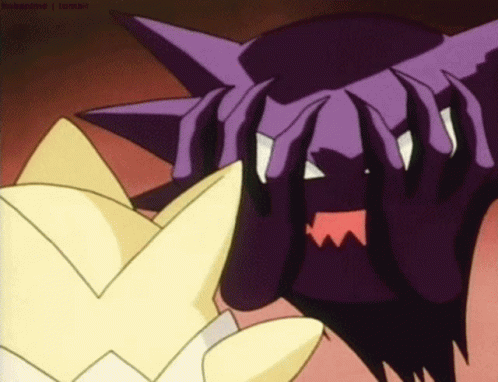 Haunter Pokemon Ghost Purple Togepi GIF - Haunter Pokemon Ghost Purple Togepi GIFs
