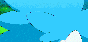 a cartoon penguin with a blue hat on