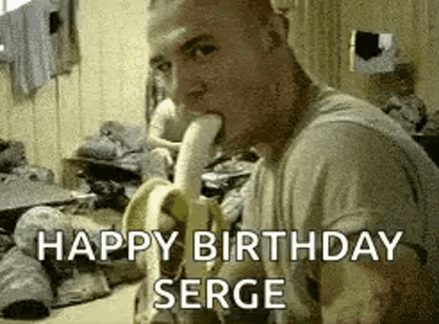 Military Banana GIF