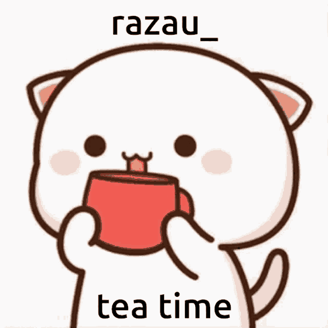 Raza Razau_ GIF - Raza Razau_ Tea Time GIFs