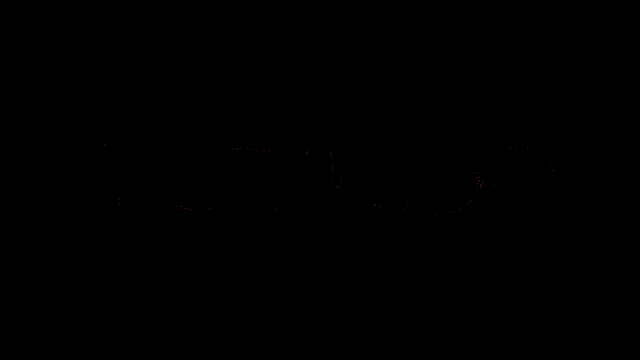 the word tronado is lit up in orange letters on a black background