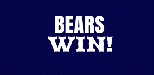 Chicago Bears Bears Win GIF - Chicago Bears Bears Win Go Bears GIFs
