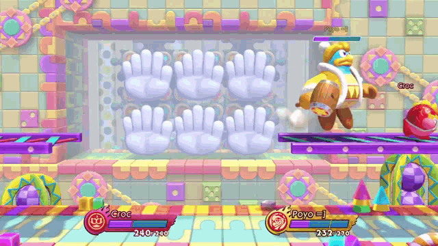 Kirby Fighters Wrestler GIF - Kirby Fighters Wrestler Kirby GIFs