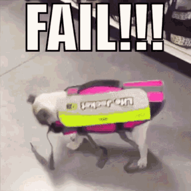 Pug Fail GIF - Pug Fail Failure GIFs