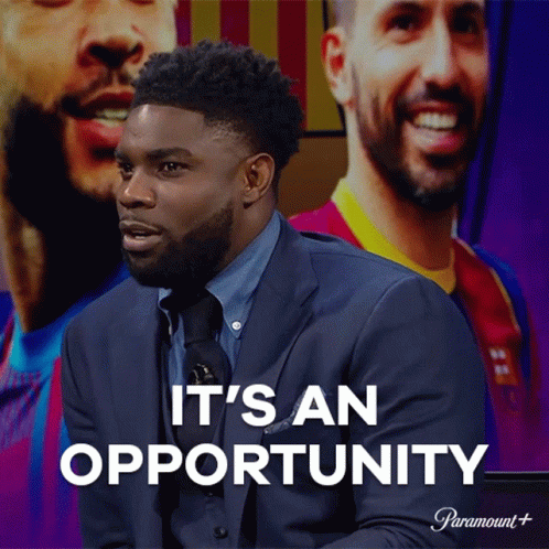 Its An Opportunity Micah Richards GIF - Its An Opportunity Micah Richards Champions League GIFs