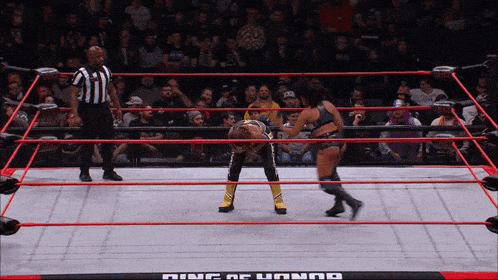 Ring Of Honor Mercedes Martinez GIF - Ring Of Honor Mercedes Martinez Marti Belle GIFs