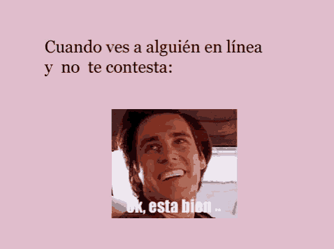 a poster with a picture of a man and the words " ok esta bien "