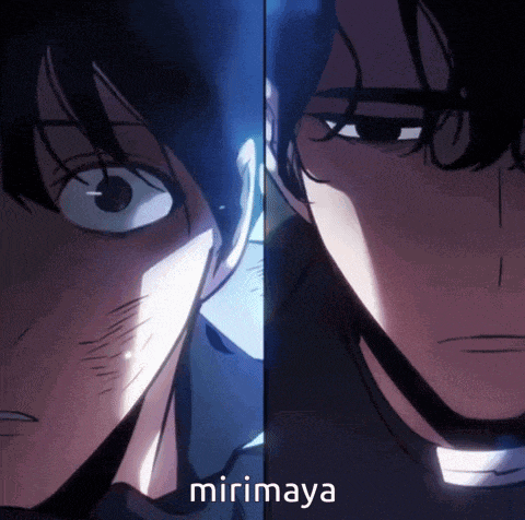 a close up of a person 's face with the word mirimaya written below it