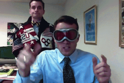 Durham Academy Weather Announcement GIF - Weather Cold Skii Mask GIFs