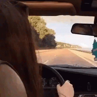 Driving No Traffic GIF - Driving No Traffic Going To The Beach GIFs