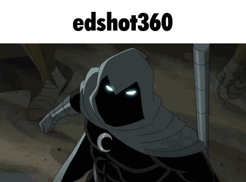 a picture of a cartoon character with the words edshot360 above him