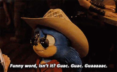 Sonic Funny Word Isnt It GIF - Sonic Funny Word Isnt It Guac GIFs