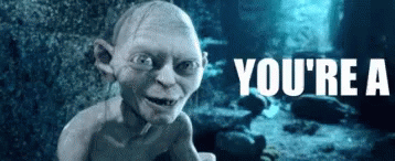 Ring Stealer GIF - Lord Of The Rings Lotr Gollum GIFs