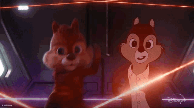 Running Chip N Dale Rescue Rangers GIF