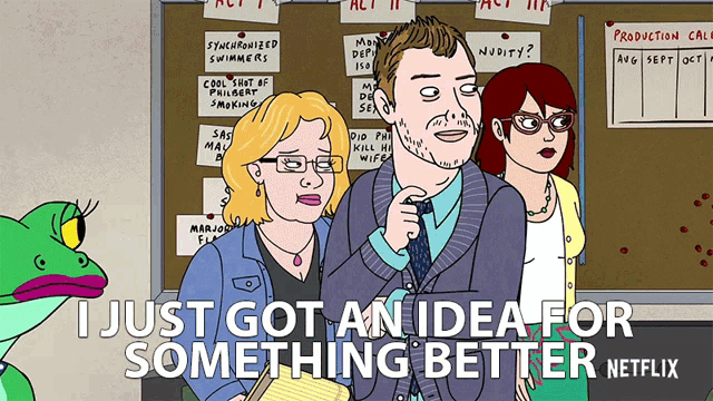 I Just Got An Idea For Something Better Thinking GIF - I Just Got An Idea For Something Better Thinking Scheming GIFs