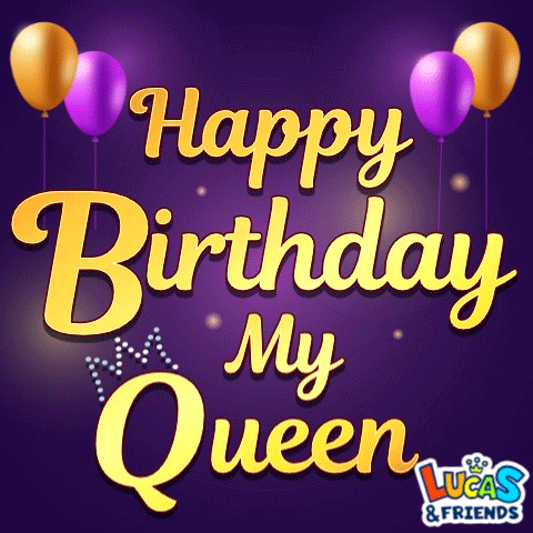 Happy Birthday My Queen Joyeux Anniversaire GIF - Happy Birthday My Queen Joyeux Anniversaire Hb GIFs