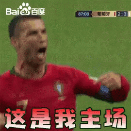 C罗 世界杯 足球 帅 主场 跳 开心 GIF - Cristiano Ronaldo World Cup Football GIFs
