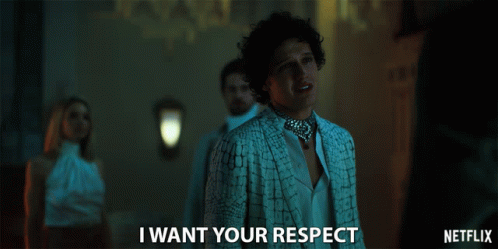 I Want Your Respect Pride GIF - I Want Your Respect Pride Isaac Bancroft GIFs