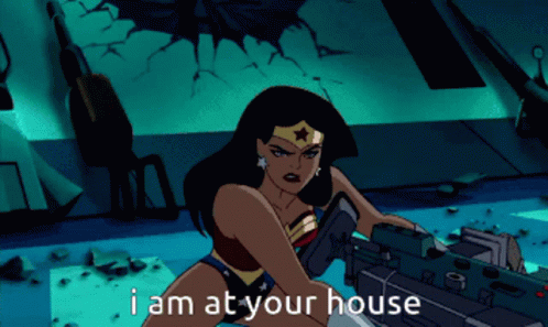 Wonder Woman Dc GIF - Wonder Woman Dc Gun GIFs