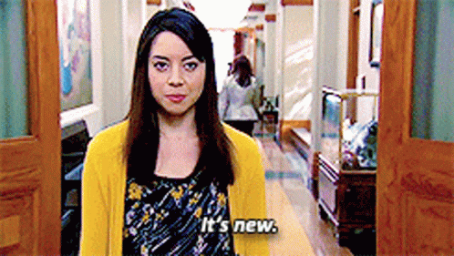 Parks And Rec April Ludgate GIF - Parks And Rec April Ludgate Its New GIFs