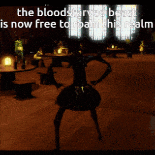 a bloodstarved beast is now free to roam this realm .
