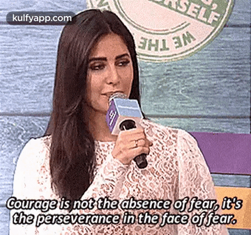 Selfwe Thecourage Is Not The Absence Of Fear, It'Sthe Perseverance In The Face Of Fear..Gif GIF - Selfwe Thecourage Is Not The Absence Of Fear It'Sthe Perseverance In The Face Of Fear. Reblog GIFs