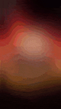 a dark red background with a swirl in the center