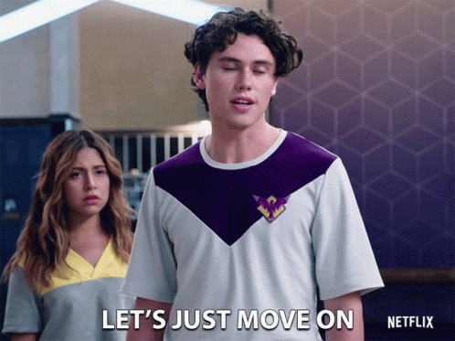 Lets Just Move On Finn Roberts GIF - Lets Just Move On Finn Roberts Alex Woods GIFs