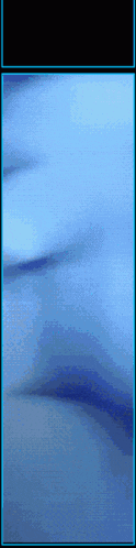 a blue background with a black border and a few lines