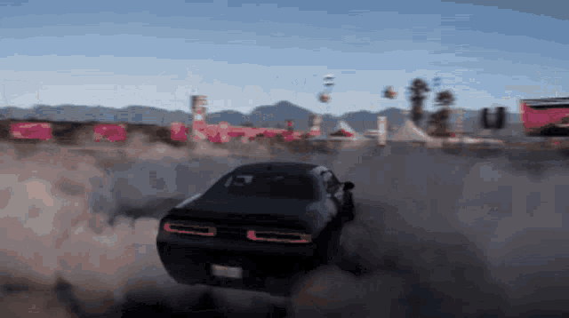 Forza Horizon5 Dodge Challenger Srt Demon GIF - Forza Horizon5 Dodge Challenger Srt Demon Drifting GIFs