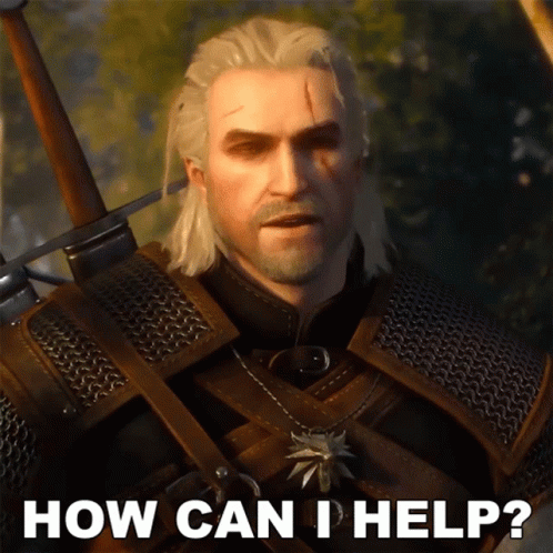 How Can I Help Geralt Of Rivia GIF - How Can I Help Geralt Of Rivia The Witcher GIFs