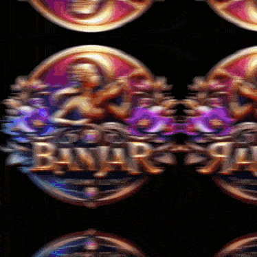 a blurry picture of a bayarsha logo