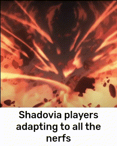 shadowvia players adapting to all the nerfs with a picture of a explosion