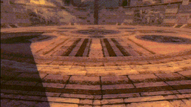 a circle with a clock face on it
