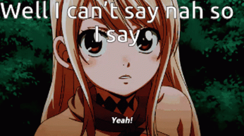Fairy Tail Yeah GIF - Fairy Tail Yeah What Can I Say GIFs