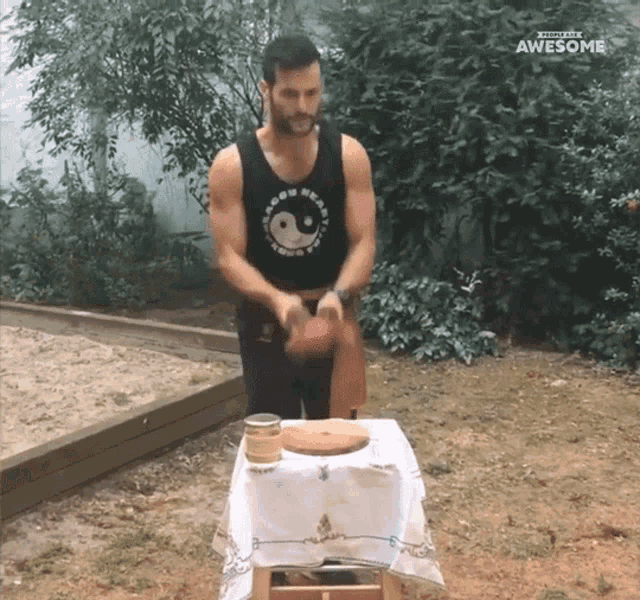 Fruit Slice People Are Awesome GIF - Fruit Slice People Are Awesome Sword Tricks GIFs