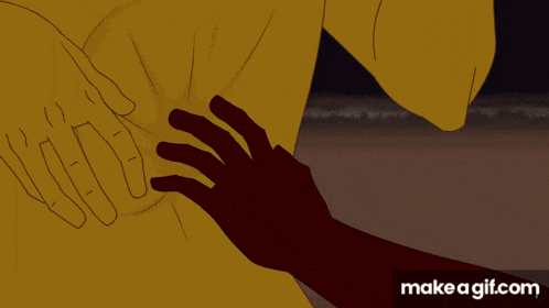 a make a gif.com animated gif of a person 's torso