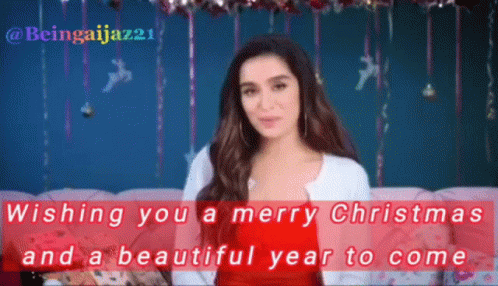 Shraddha Kapoor Merry Christmas Wishing You A Merry Christmas And A Beautiful Year To Come GIF - Shraddha Kapoor Merry Christmas Shraddha Kapoor Wishing You A Merry Christmas And A Beautiful Year To Come GIFs