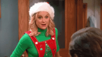 Parks And Recreation Christmas GIF - Parks And Recreation Christmas Jingle Bell GIFs