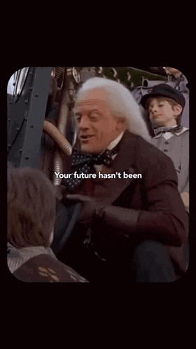 a man with gray hair and a bow tie says no one 's has