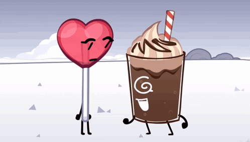Heartmilk Heart Lollipop GIF