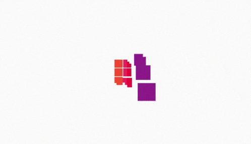 a logo for a company called ninn with a purple and red square in the middle