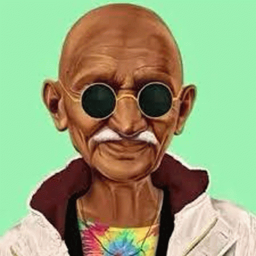 Bapu Swag GIF - Bapu Swag Gandhi GIFs