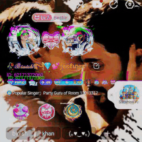 a screenshot of a video game with a bearded man and a woman