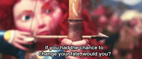 Brave Thursday Thoughts GIF - Brave Thursday Thoughts If You Had The Chance To Change Your Fate Would You GIFs