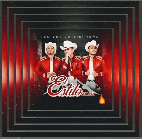 three men in cowboy hats are on the cover of el estilo