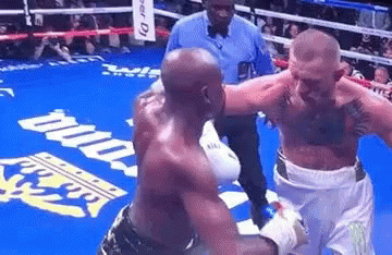 Mayweather Punch GIF - Mayweather Punch Connor Mc Gregor GIFs