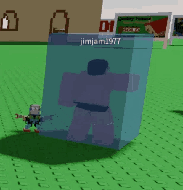 jimjam1977 is the name of the person in the block