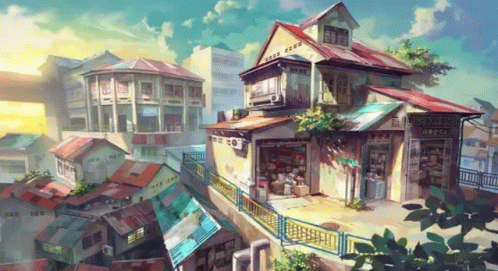 City Anime GIF - City Anime GIFs